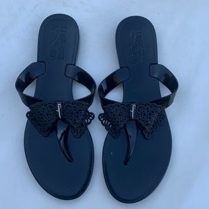 Salvatore Ferragamo Black Slipper Size 9